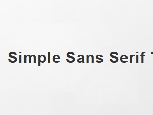 Simple Sans Serif Typefaces for Startups